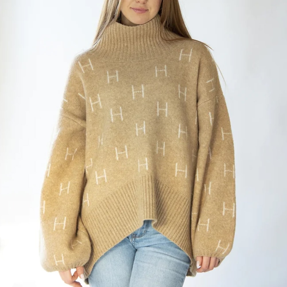 Fam Sweater Short - Light Beige