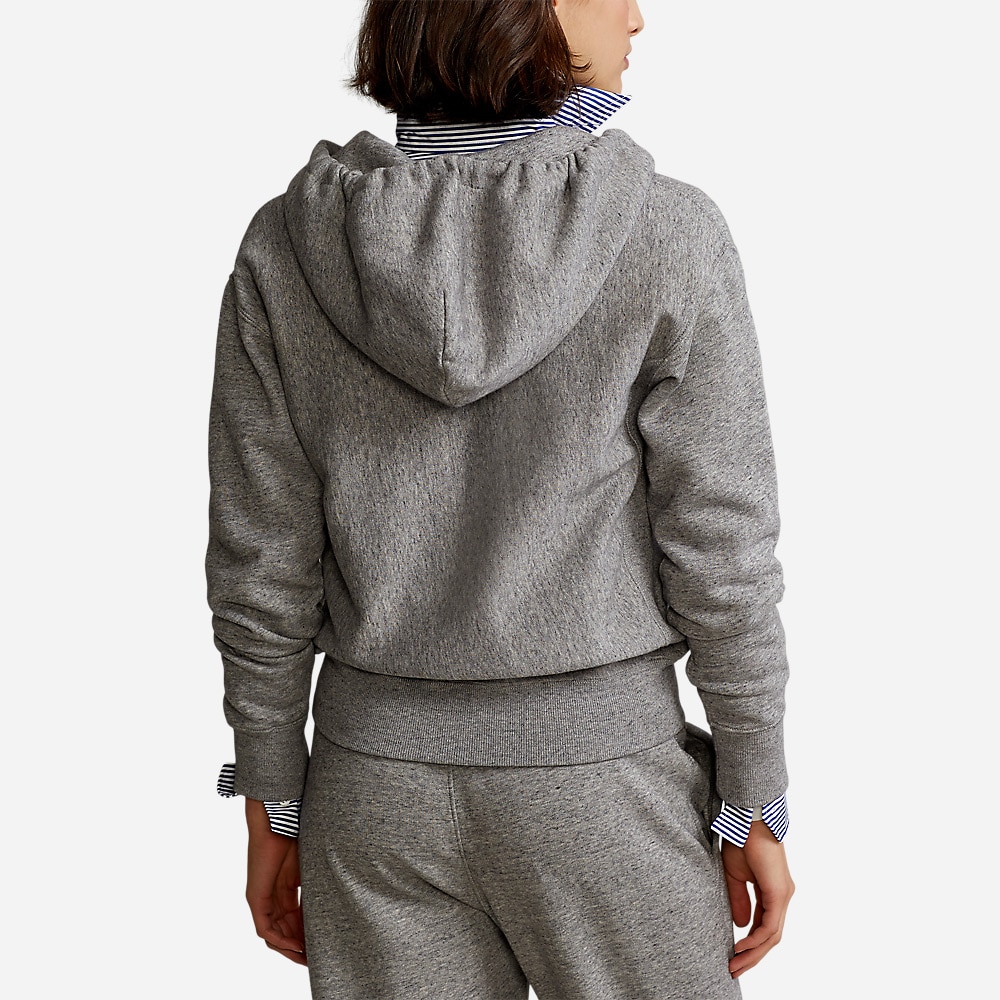 Fleece Full-Zip Hoodie - Dark Vintage Heather