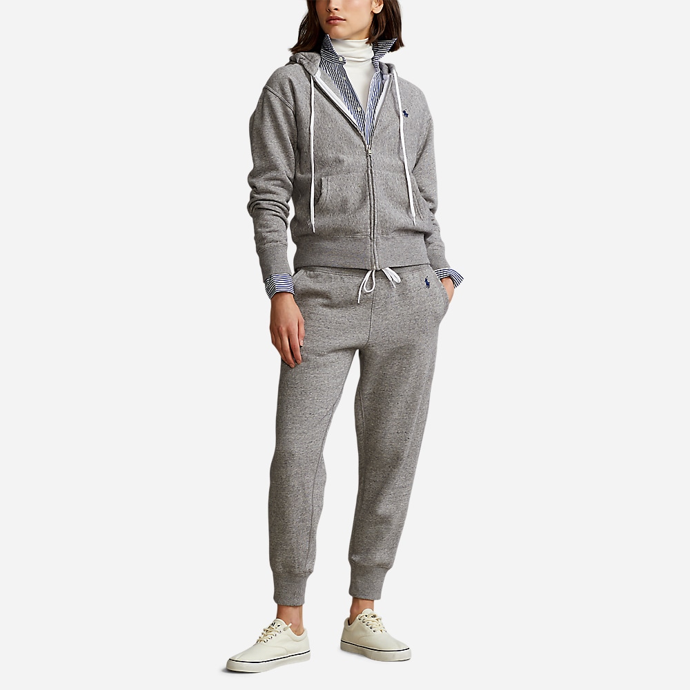 Fleece Full-Zip Hoodie - Dark Vintage Heather