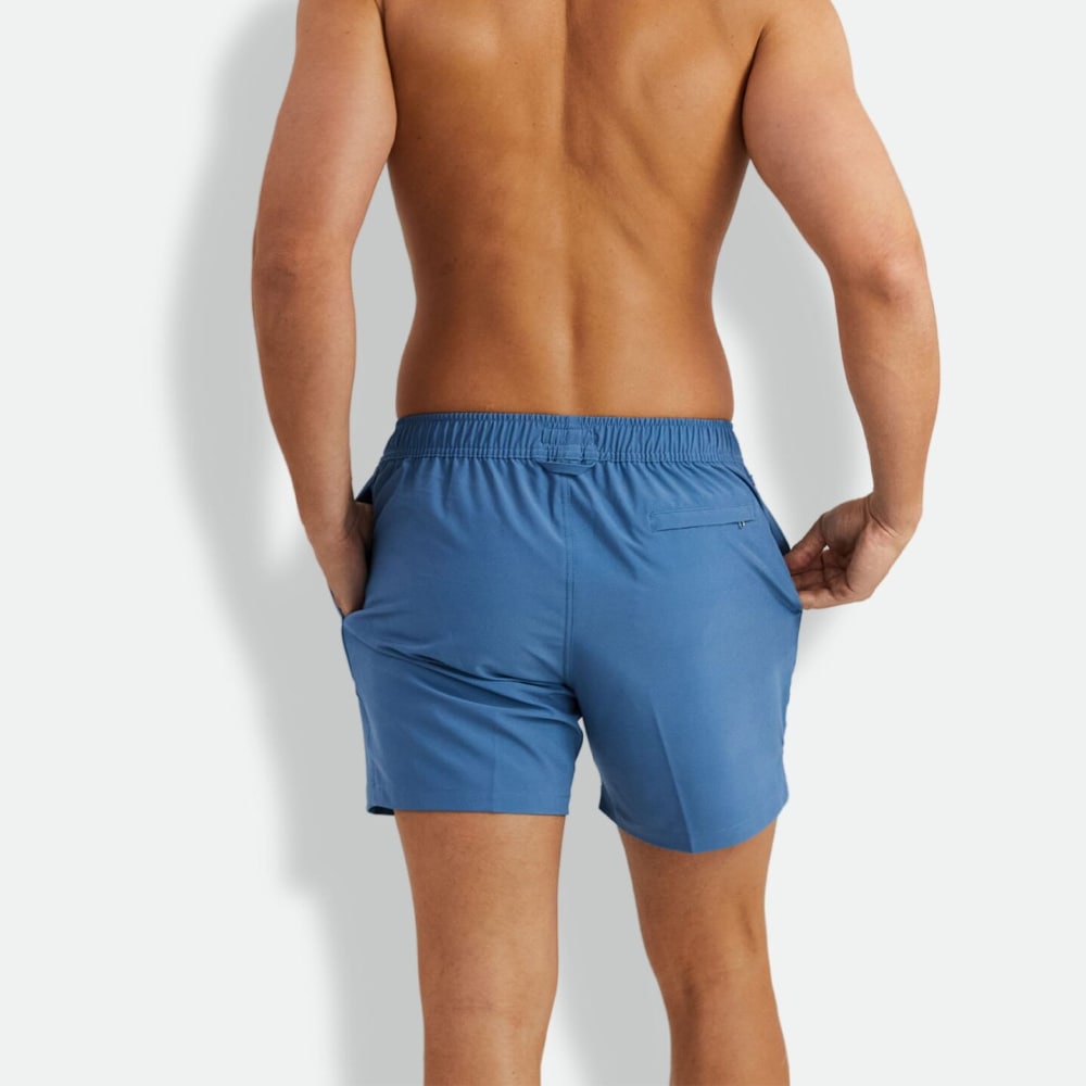 Classic Solid Swimshorts - Captain Blue