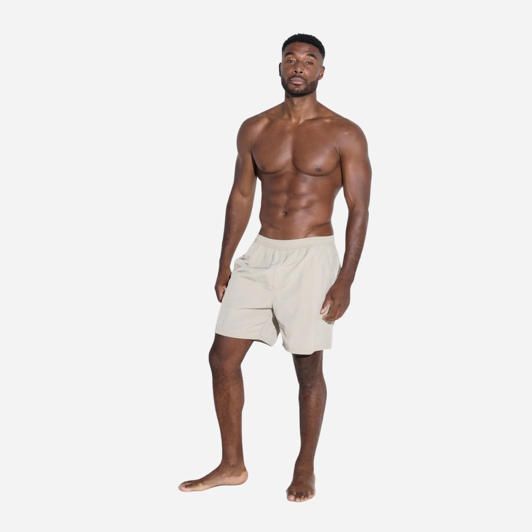 Regular Solid Swimshort - Cement