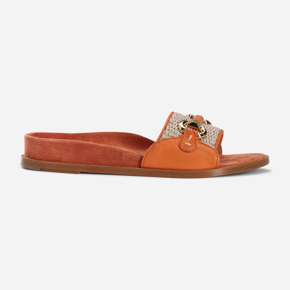 Toledo Slippers - Orange