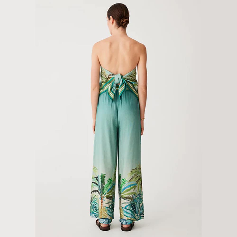 Celia Scarf Top - Print