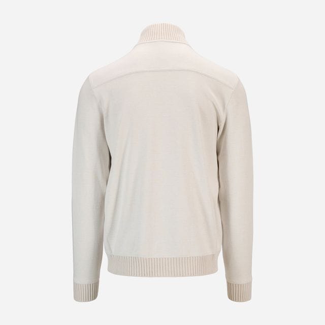 Bomber Jacket Cotton - Panna