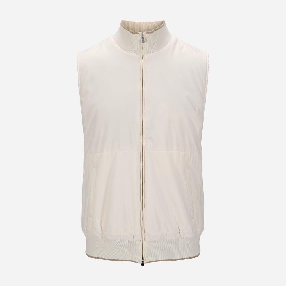 Cotton Vest - White
