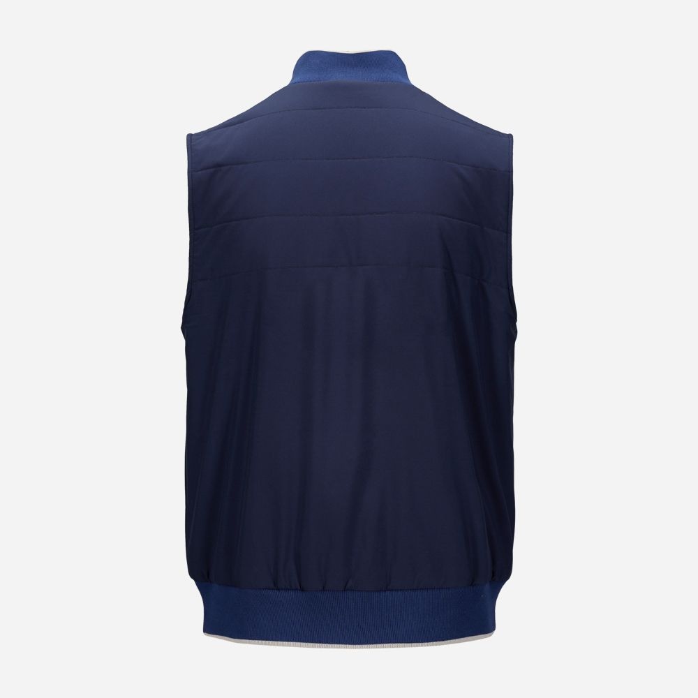 Cotton Vest - Blue