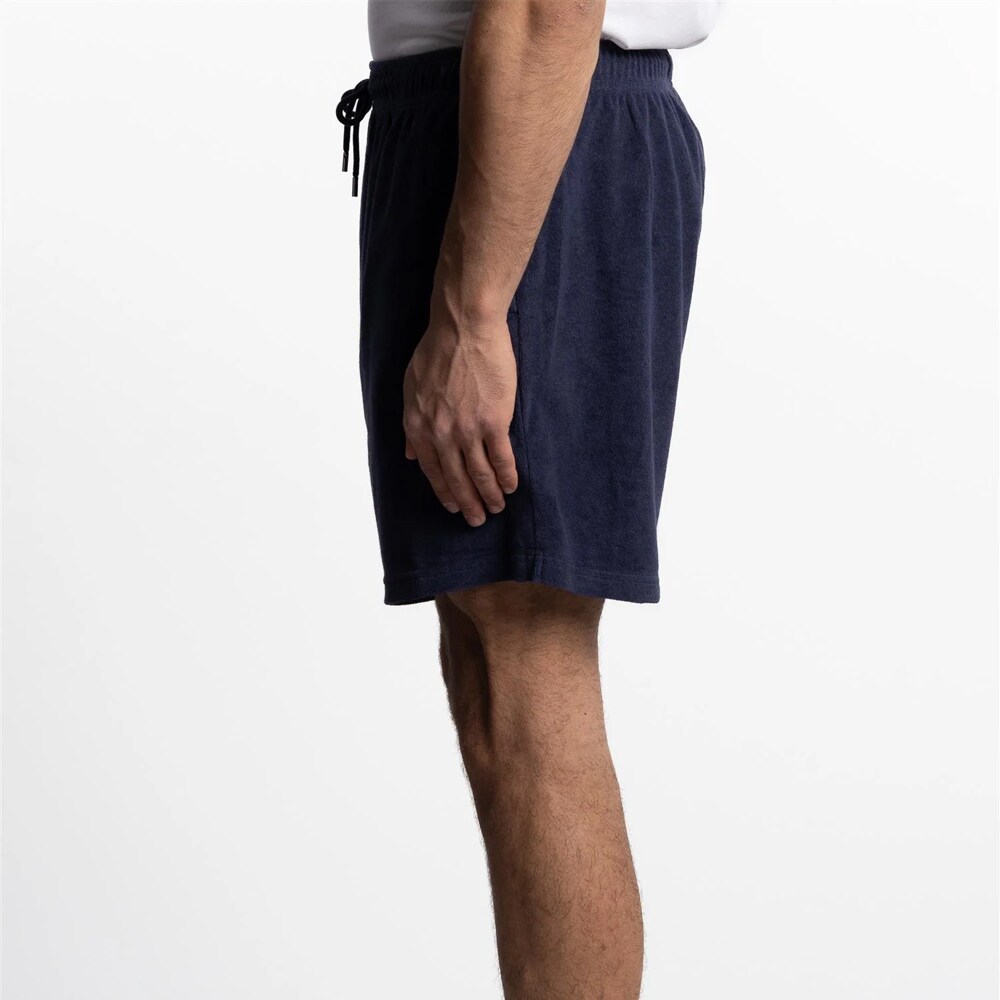 Riviera Terry Shorts - Navy Blue