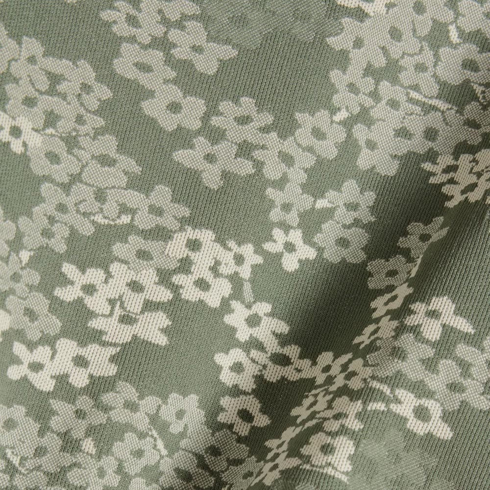 Seamless Jacquard Top - Green Mix