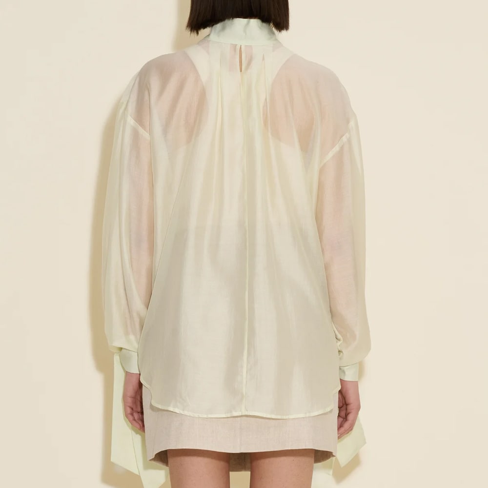 Lotus Transparent Shirt - Lt Green