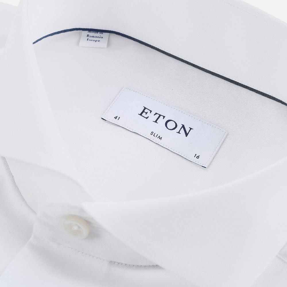 Slim Fit Shirt Ec Em - White