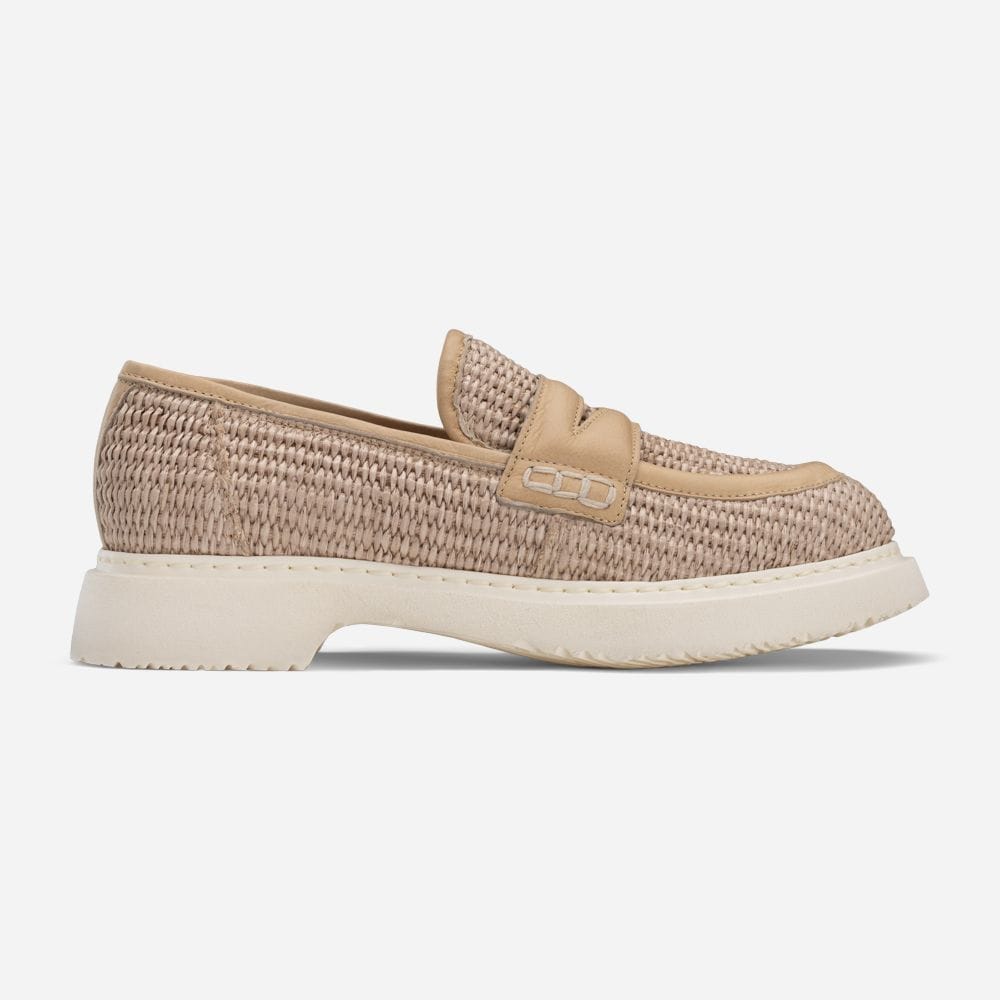 Penny Loafer - Rafia Corda