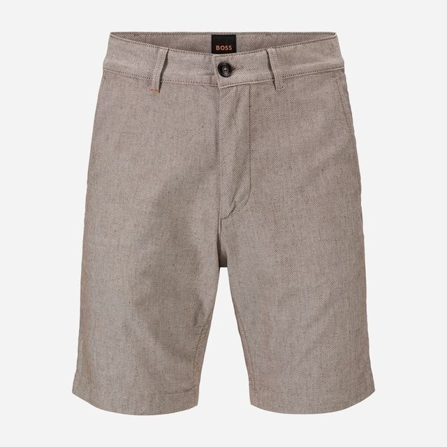 Chino Slim Shorts - Open Brown