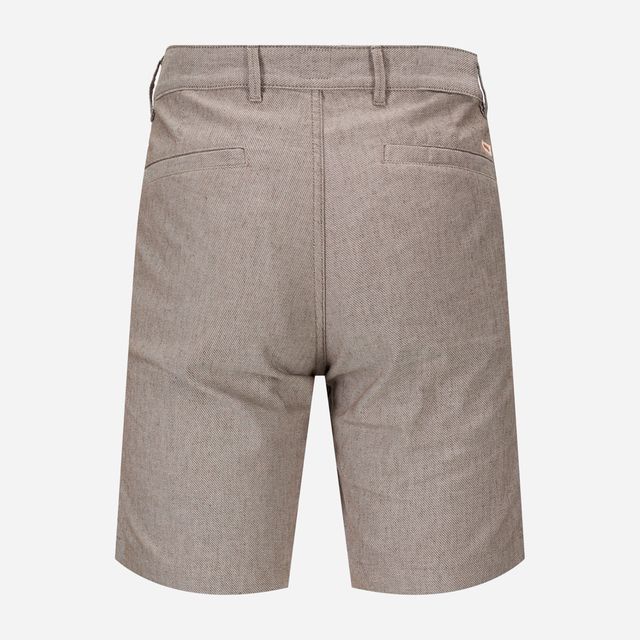 Chino Slim Shorts - Open Brown