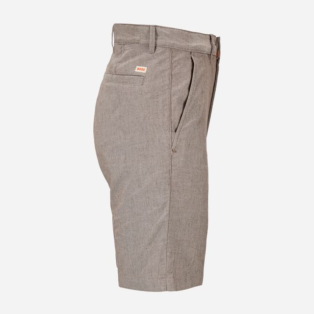 Chino Slim Shorts - Open Brown