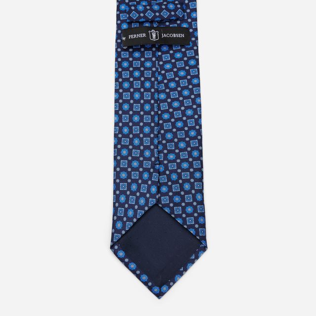 Silk Tie - Blue Fabric