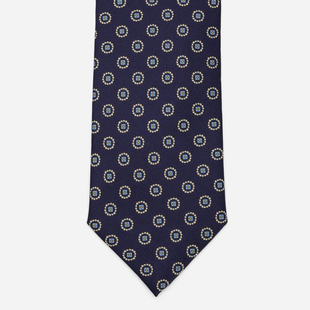 Silk Tie - Blue Fabric