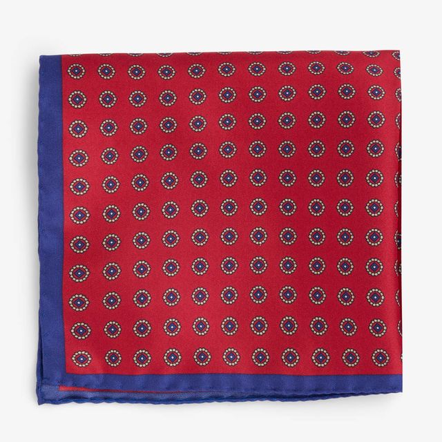 Hankys Silk - Red Fabric