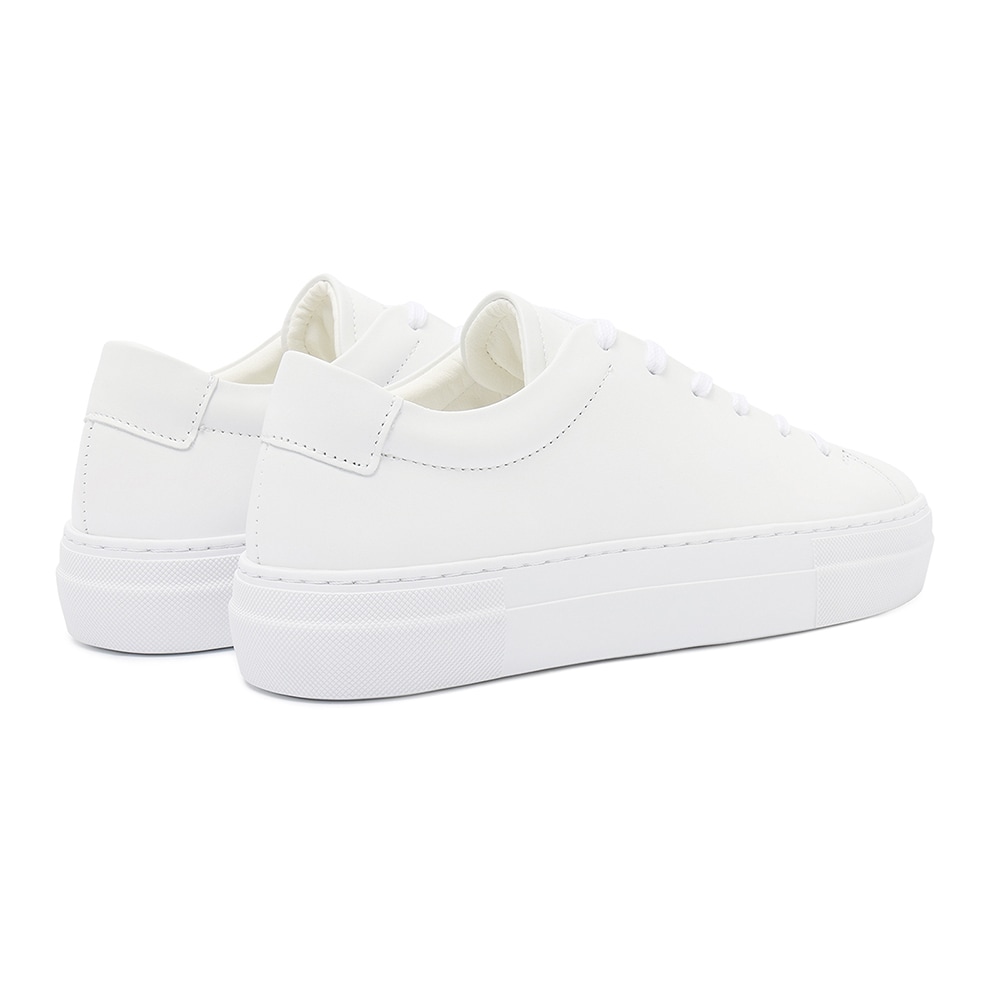Ella Suede - White Leather