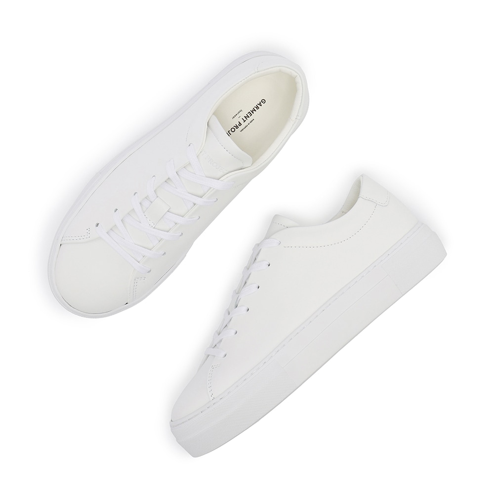 Ella Suede - White Leather