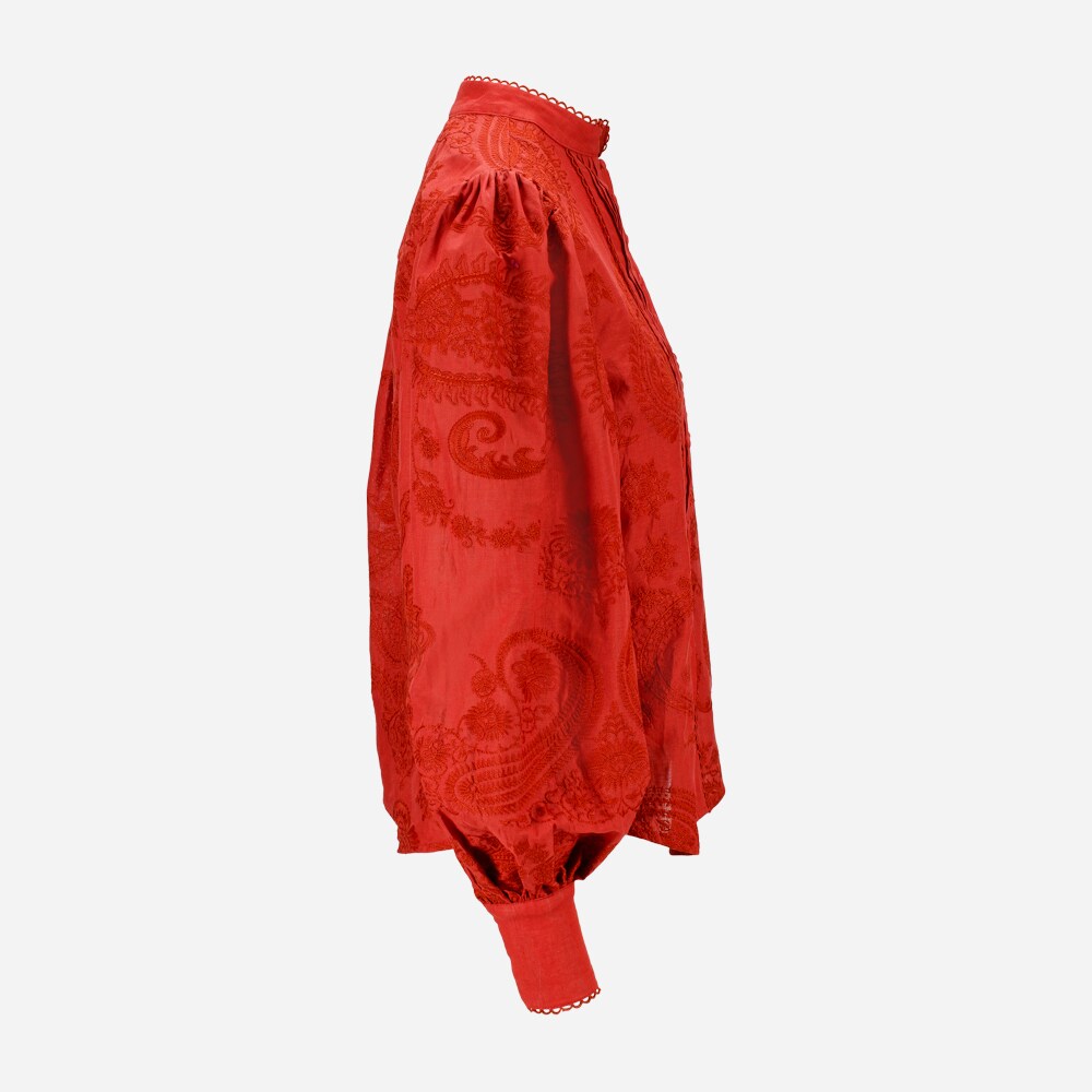 Amora Blouse Terracotta