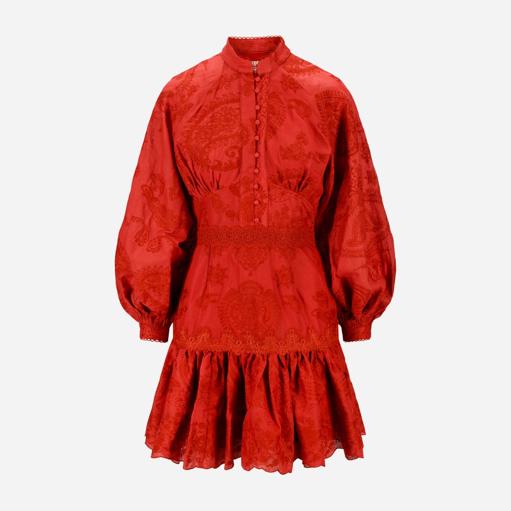 Amora Mini Dress Terracotta
