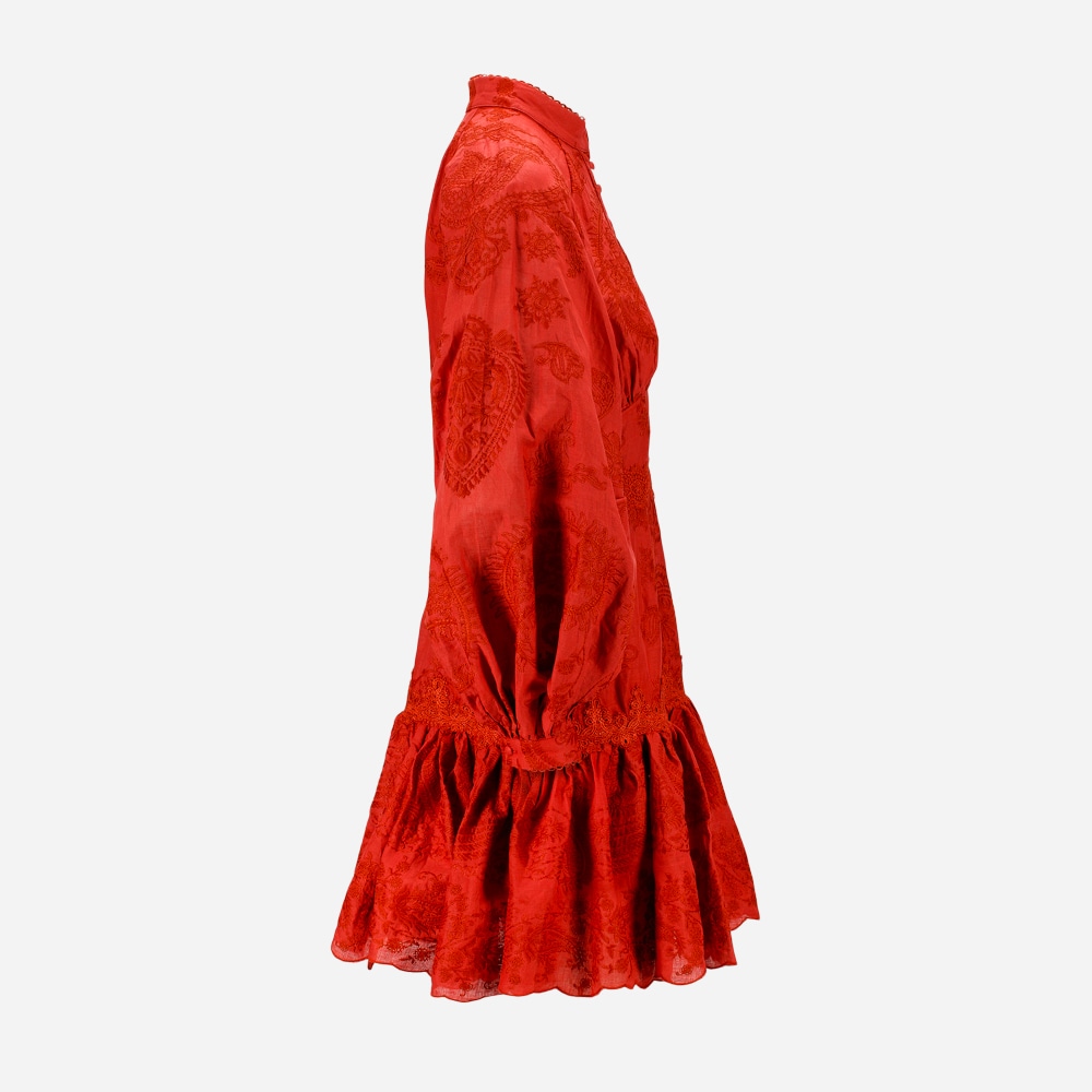 Amora Mini Dress Terracotta