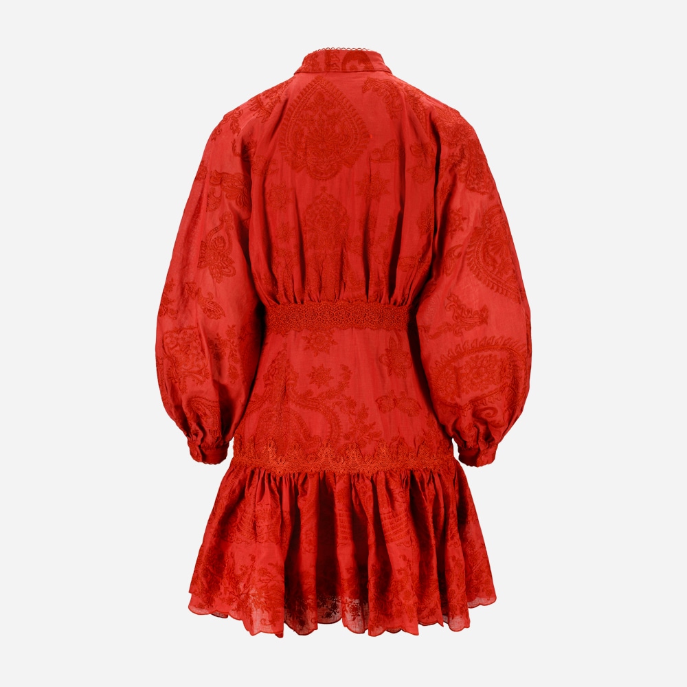 Amora Mini Dress Terracotta