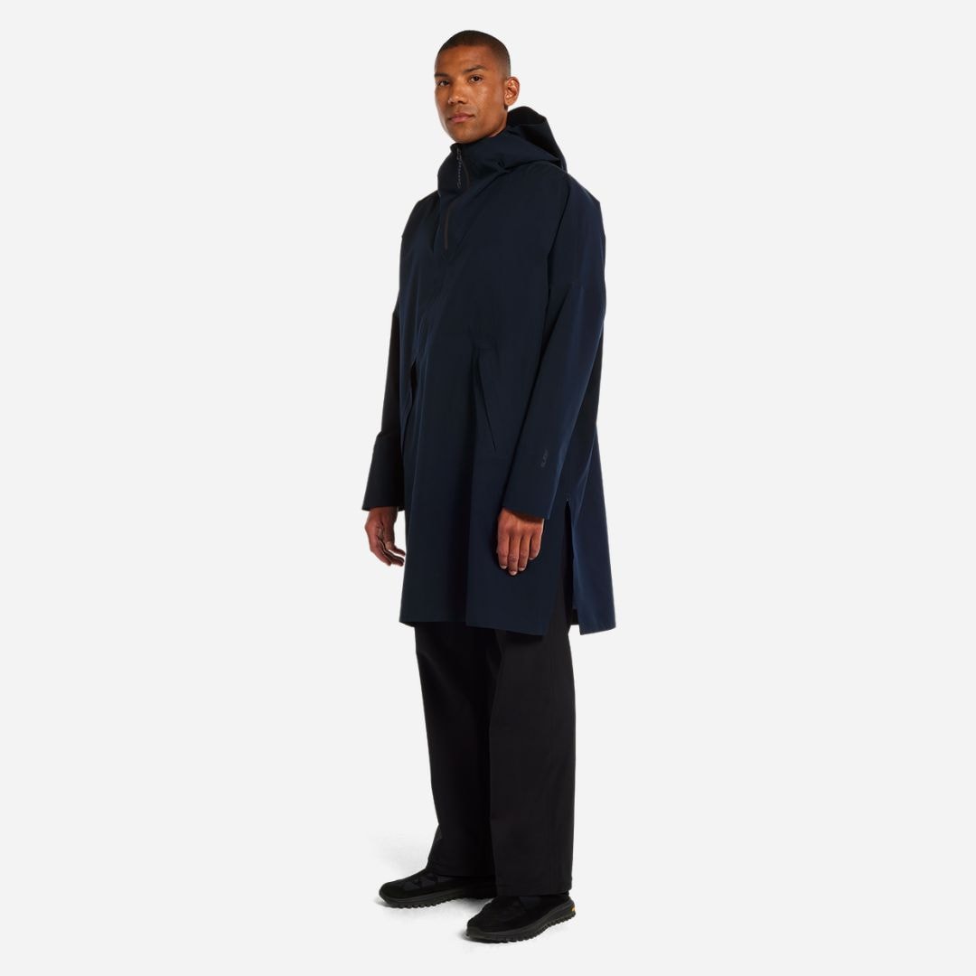 Aalesund Poncho - Dark Navy
