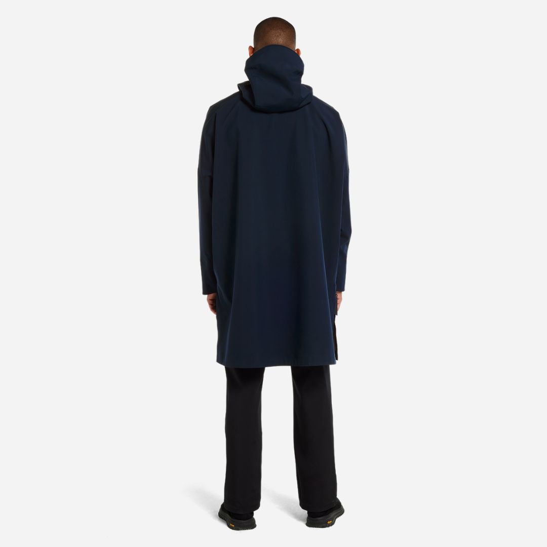 Aalesund Poncho - Dark Navy