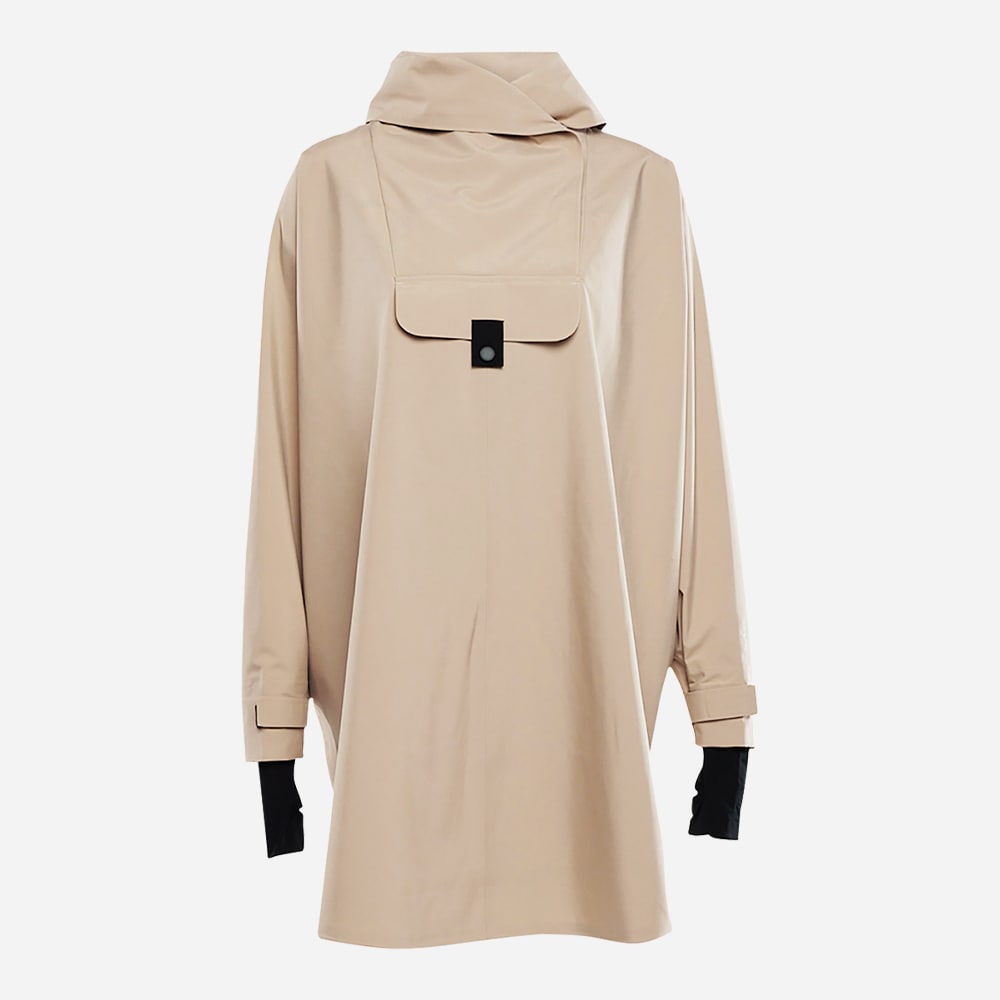 Bergen Poncho - Beige