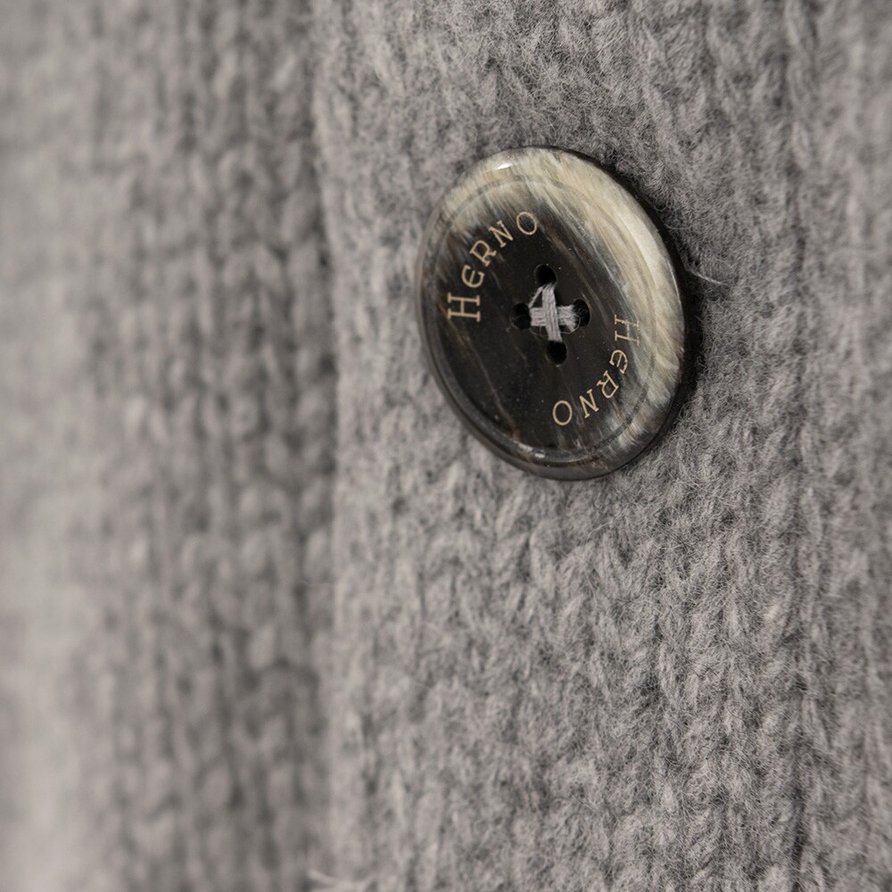 Cardigan Bomber - Grigio Perla