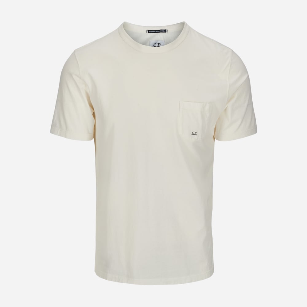 Chest Pocket T-Shirt 103 Gauze White