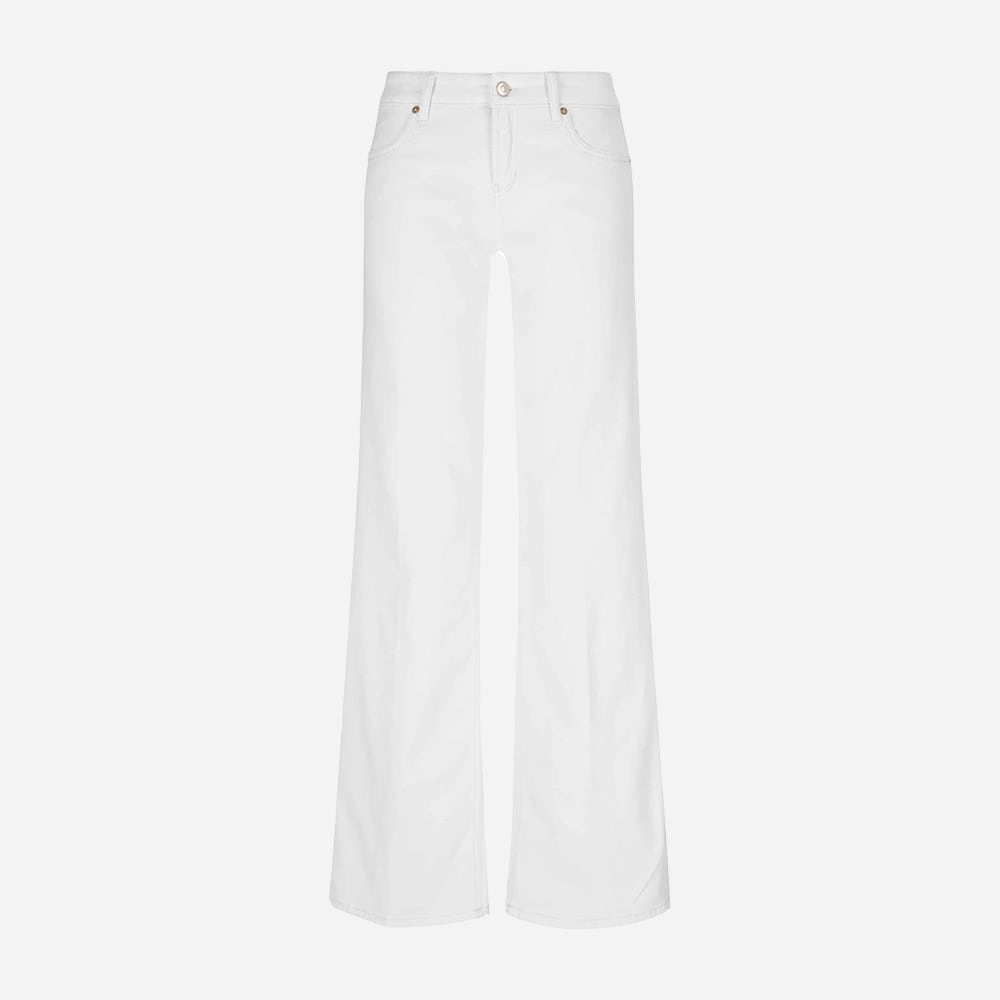 Tess Wide Leg Eco Wash Almost White