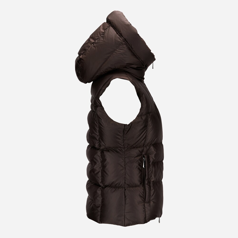 Camille Vest Short - Chocolate