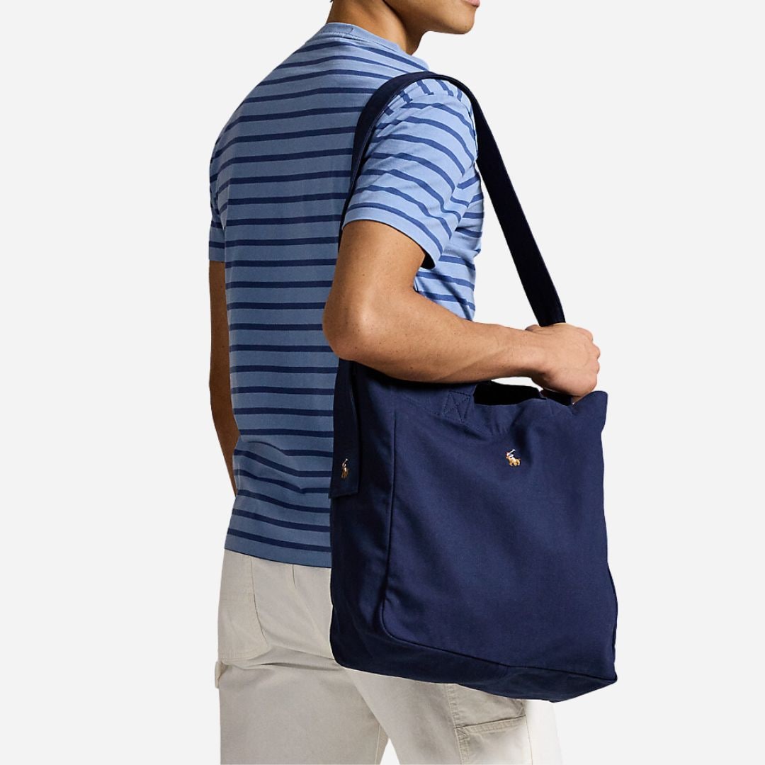 Canvas Shopper Tote - Newport Navy - Ferner Jacobsen