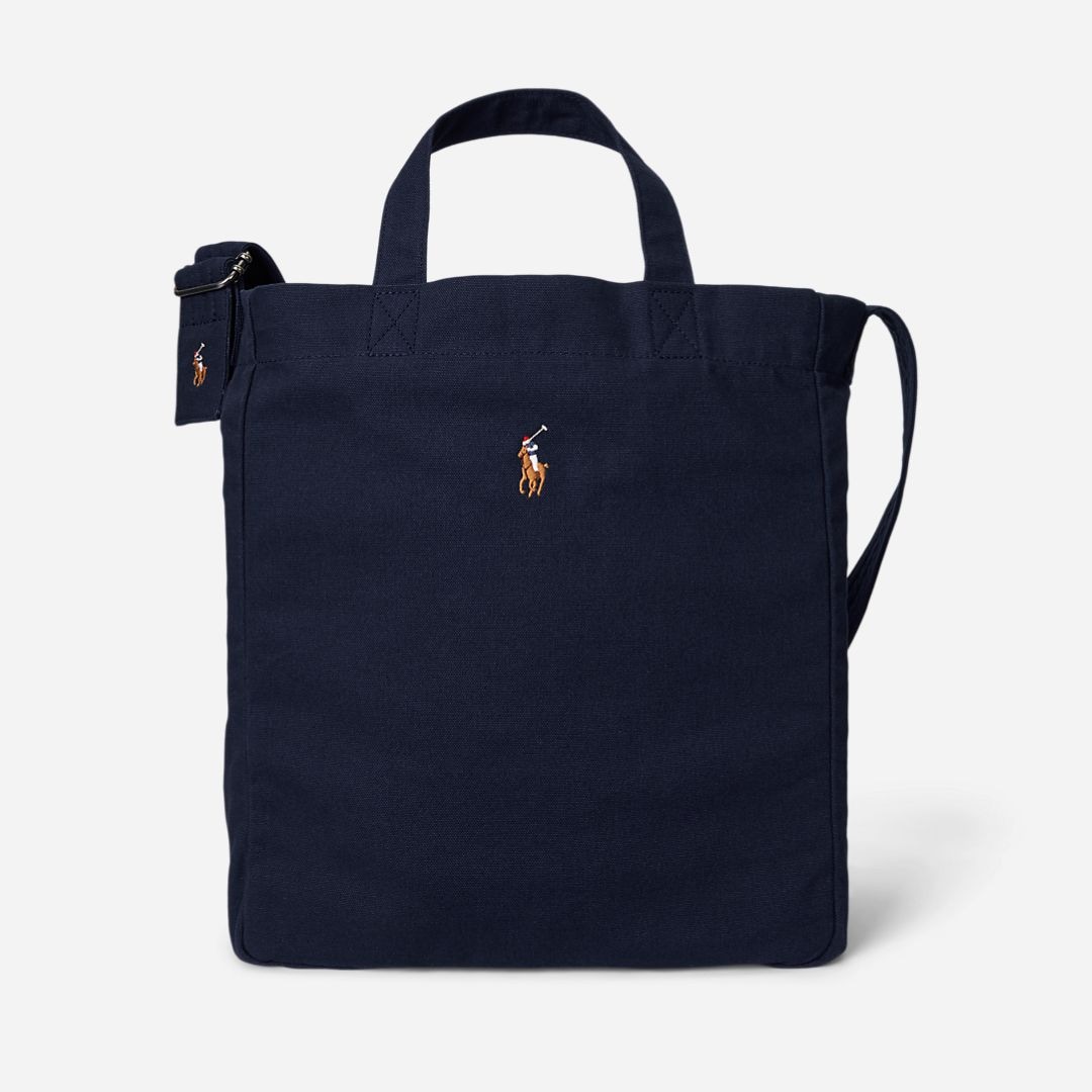 Canvas Shopper Tote - Newport Navy