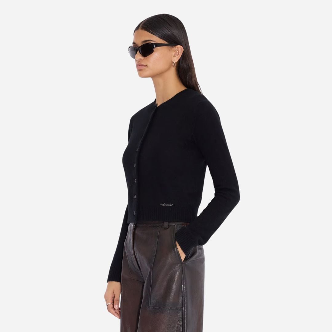 Cashmere Cardigan - Black