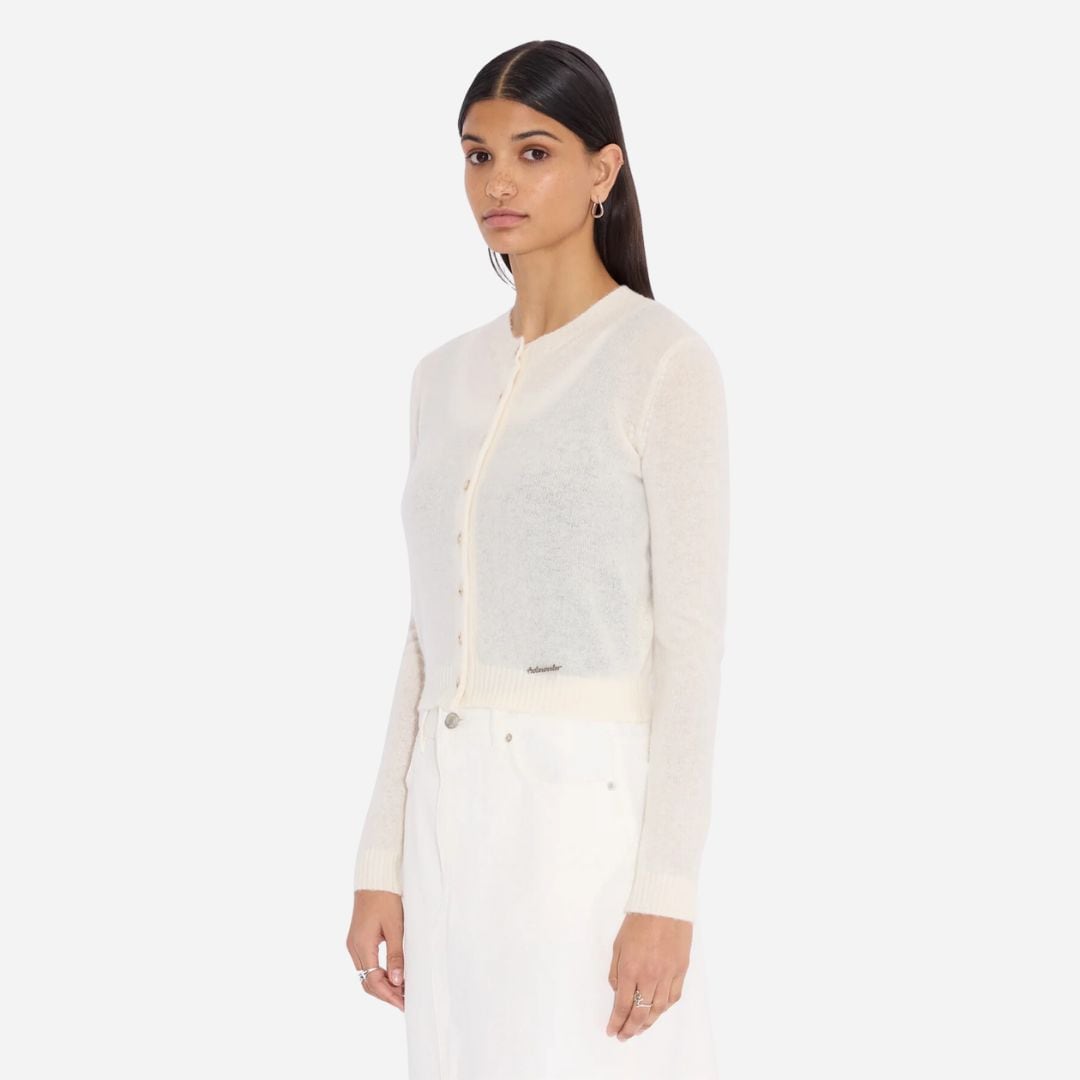 Cashmere Cardigan - Ecru