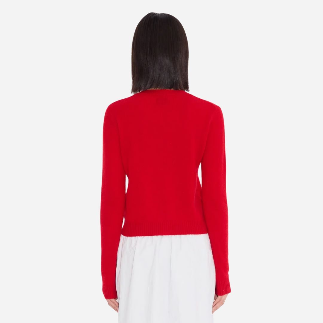 Cashmere Cardigan - Red