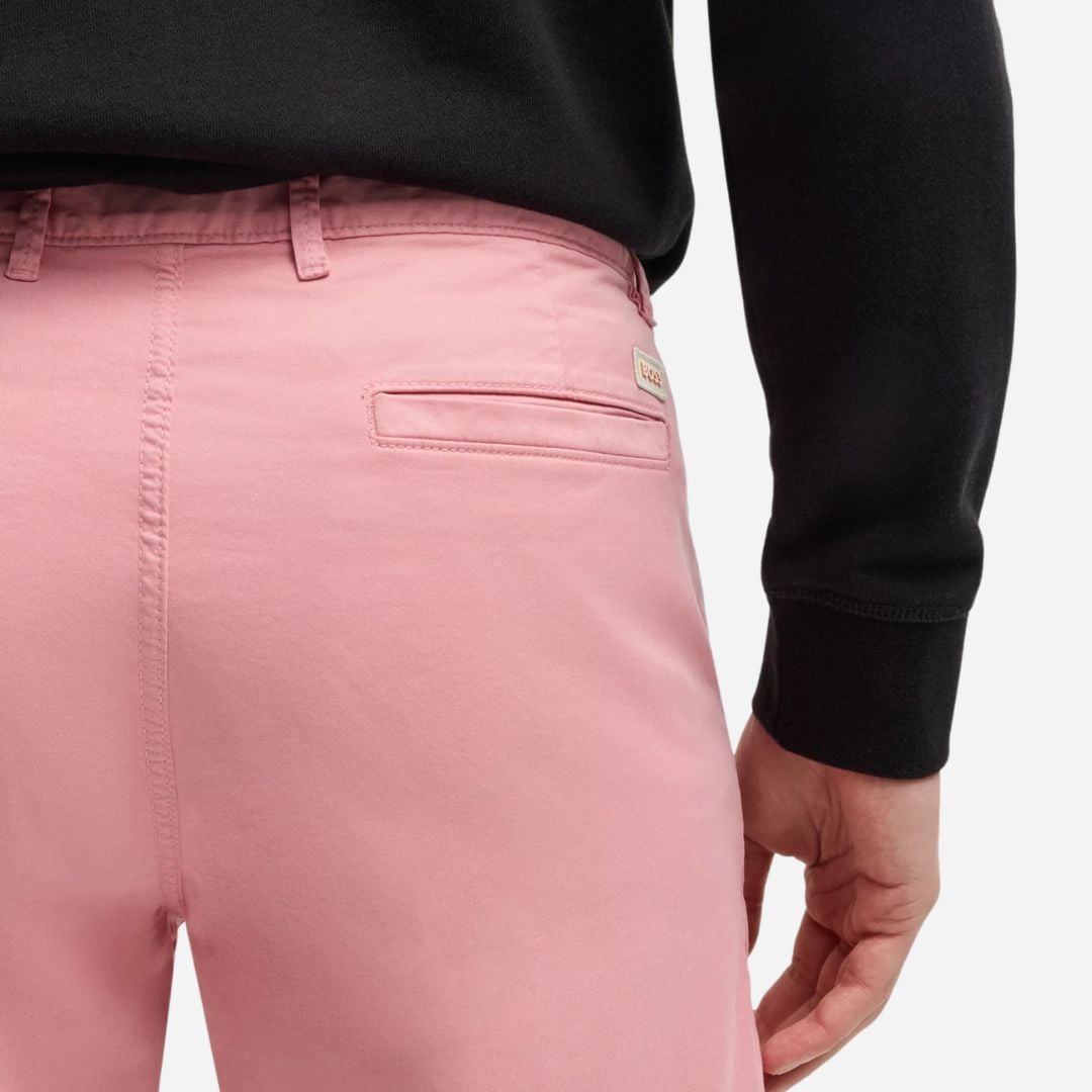 Chino Slim Shorts - Open Pink