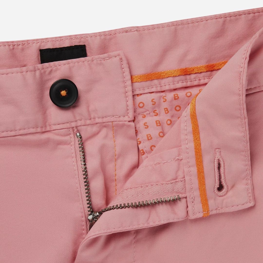 Chino Slim Shorts - Open Pink