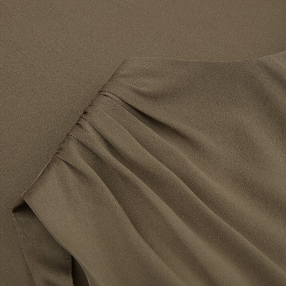 Claire Blouse Sl. Less Light Green