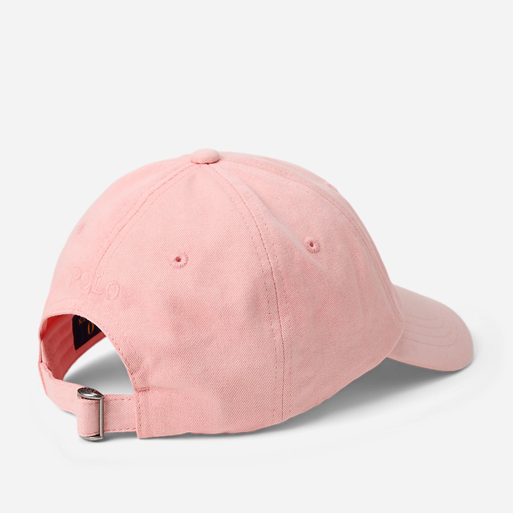 Mineral-Dyed Twill Ball Cap - Rose