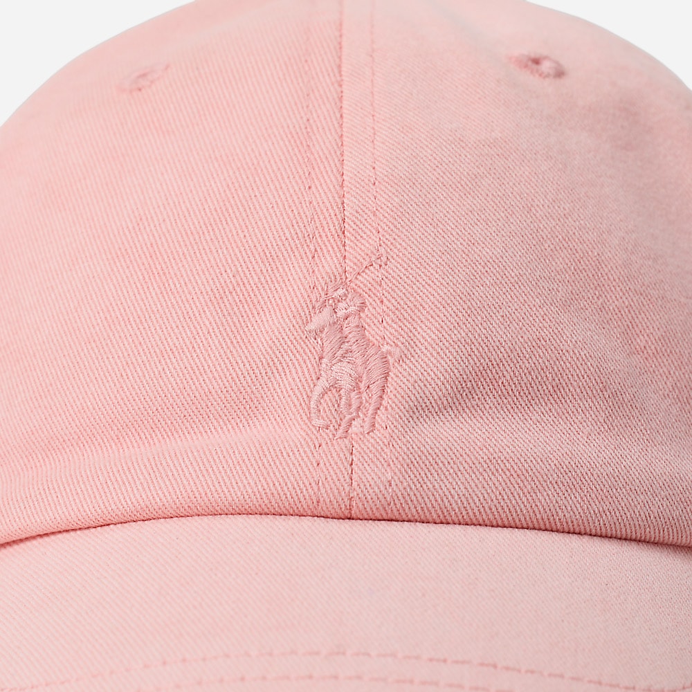 Mineral-Dyed Twill Ball Cap - Rose