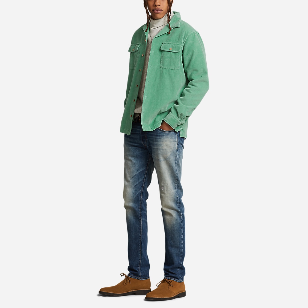 Cltets-Long Sleeve-Sport Shirt Haven Green