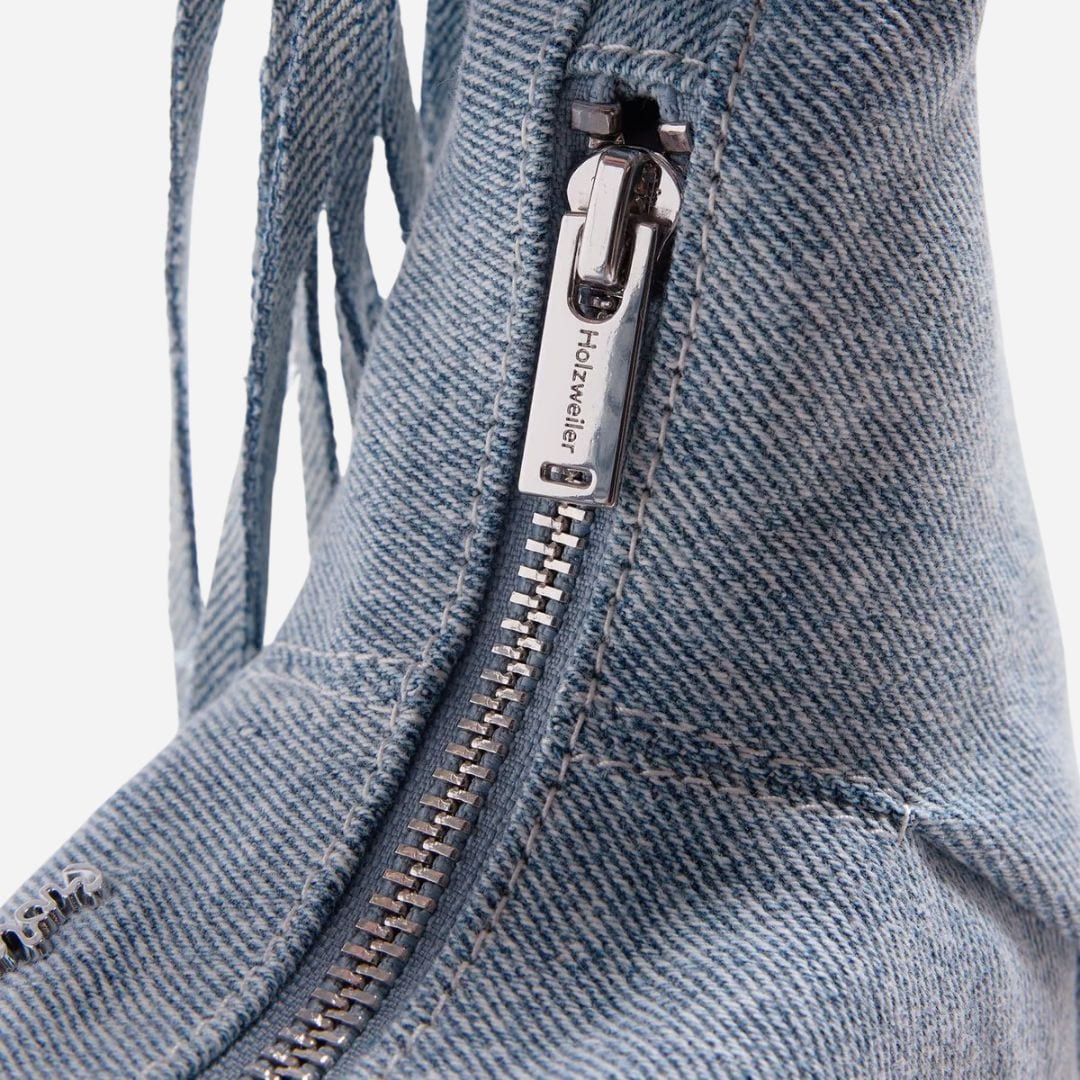 Cocoon Denim Micro Bag -  Blue Mix