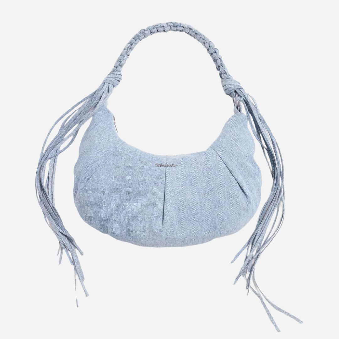 Cocoon Denim Small Bag -  Blue Mix