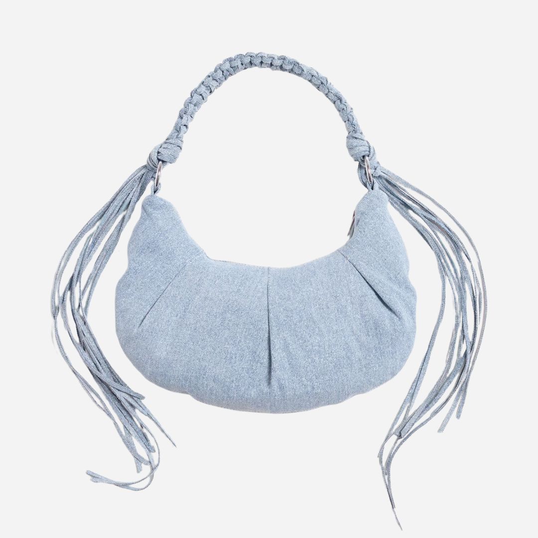 Cocoon Denim Small Bag -  Blue Mix