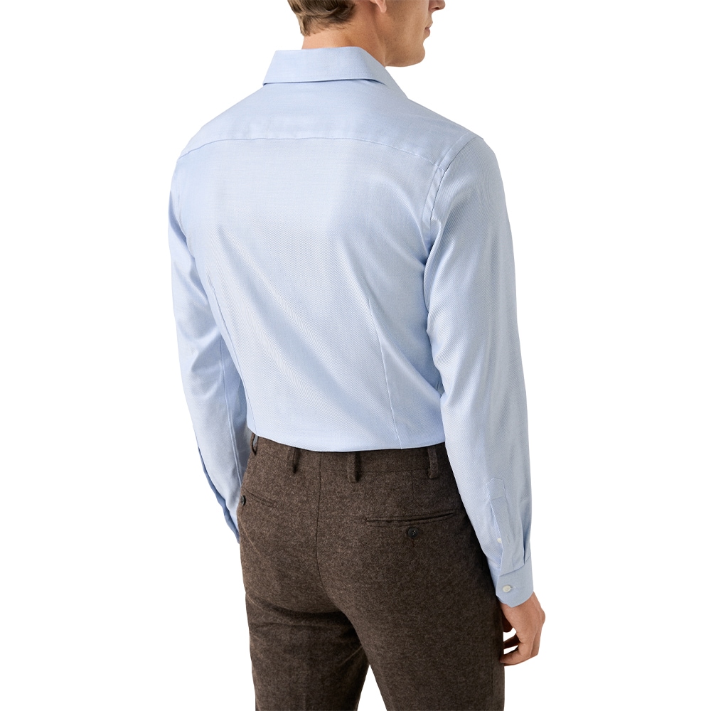 Cotton-Tencel Shirt Contemporary - Melange Solid