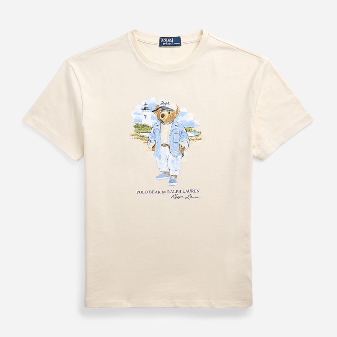 Custom Slim Fit Polo Bear Jersey T-Shirt - Nevis Studio Bt Sea Bear